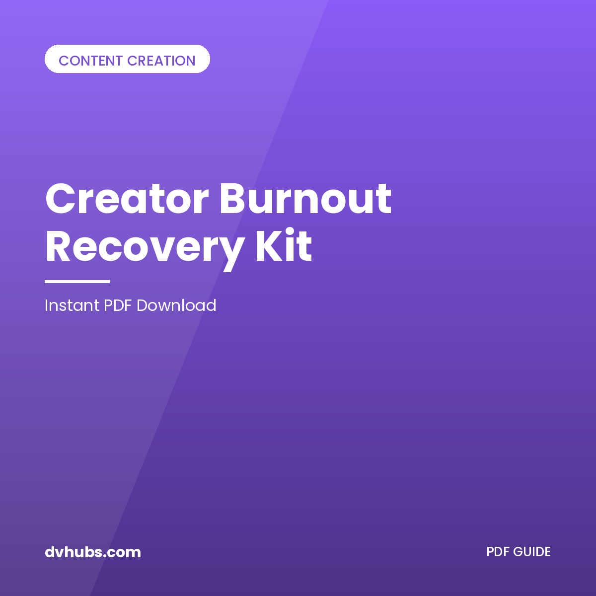 The Creator Burnout Recovery Kit