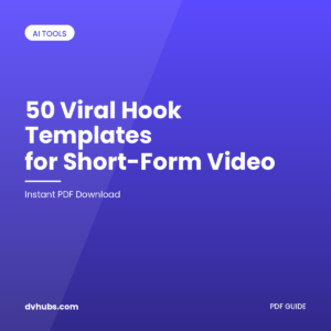 50 Viral Hook Templates for Short-Form Video